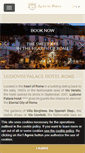 Mobile Screenshot of ludovisipalacehotel.com